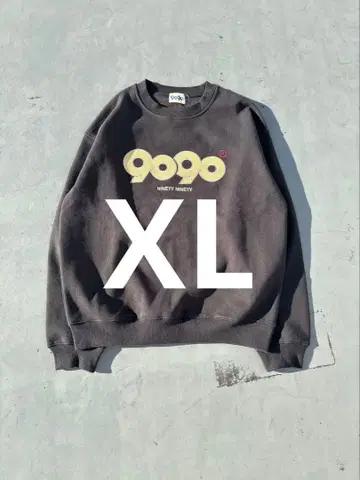 9090 OG 로고 오리지널 크루넥 스웨트