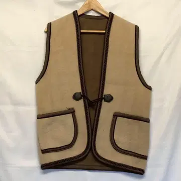 Japanese vintage 구제 의류 베스트 지레 캐시미어 울