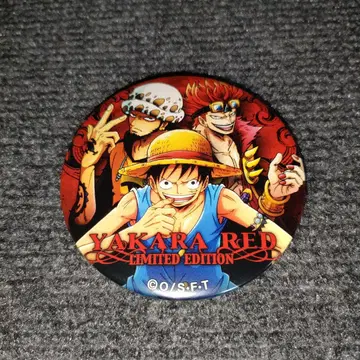 ONE PIECE RED 캔뱃지 루피 키드 로