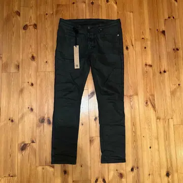 ksubi 32 블랙 데님 슬림 핏 프린트