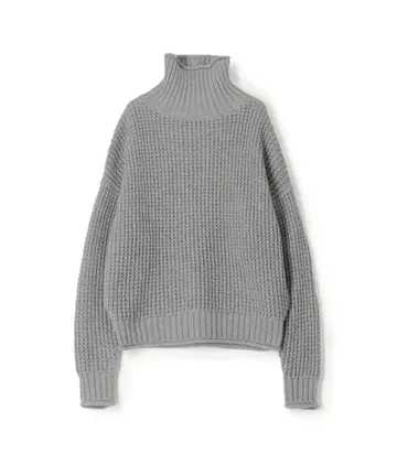 CABaN 코튼 캐시미어 와플 터틀넥 풀오버 미사용 새상품