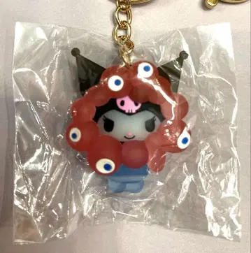 [미개봉 새상품] 산리오 미야쿠미야쿠 클리어 키링 쿠로미 간사이 만박