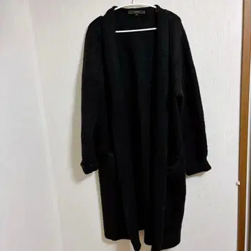 MAXSPORT 블랙 롱 가디건 [ M ]