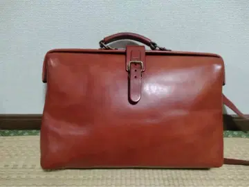 가죽 비즈니스 백 브라운