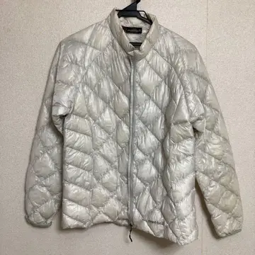 [ 여성용 L ] 몽벨 EX 라이트 다운 자켓 경량 얇은 소재 화이트