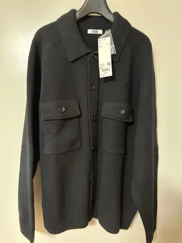 유니클로 U 라무 니트 자켓