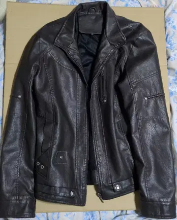 가죽 재킷 다크 브라운 라이더 자켓 L 사이즈