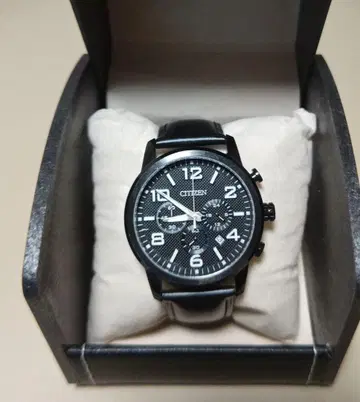 ANA CITIZEN 크로노그래프 손목시계 블랙