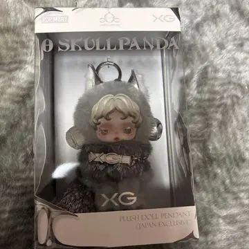 SKULLPANDA x XG 봉제 인형 펜던트 (일본 한정판)