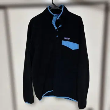 patagonia Synchilla 플리스 자켓 M 블랙/파랑