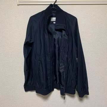 LACOSTE 네이비 집업 자켓 US XS