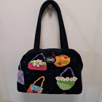 FEILER 컬러풀 백 패턴 핸드백