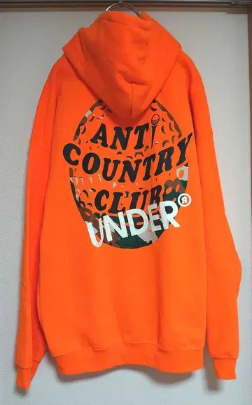 ANTI COUNTRY CLUB UNDER 후디 오렌지