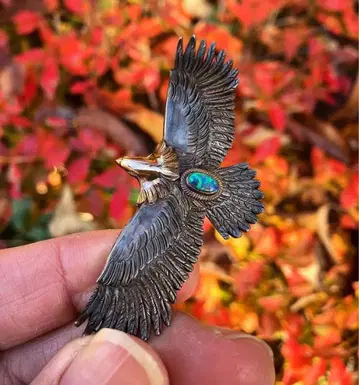 호라이즌 블루 7cm 이글 볼더 오팔