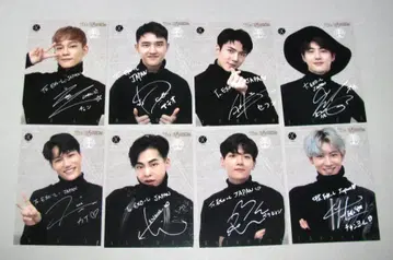 EXO The ElyXiOn FC 한정판 트레이딩 카드 8종 세트