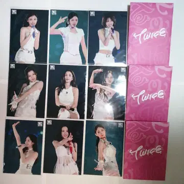 TWICE THIS IS FOR 라이브 사진 트레이딩 카드 컴플리트 세트