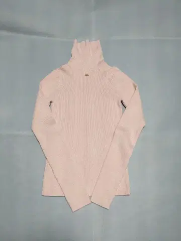 캐시미어 블렌드 핏 리브 니트 풀오버