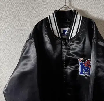 레어 90s~00s 스타터 팀 원포인트 자수 바시티 자켓