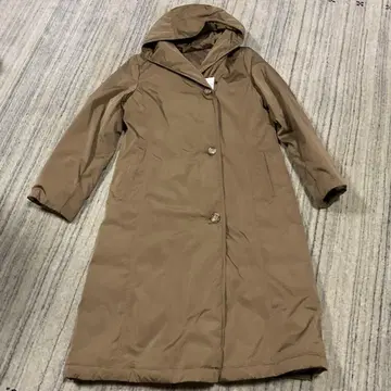 택 포함 새상품 모토마치 제라르 다운 코트 롱 9호 모카 베이지