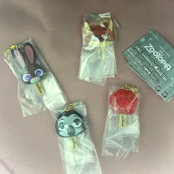 주토피아 아이스캔디 참 주디 닉 플래시 가챠