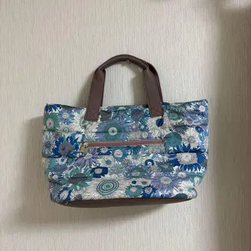 리버티 패턴 토트백