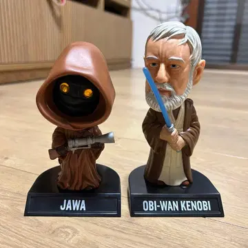 JAWA & 오비완 케노비 피규어 세트 보블헤드