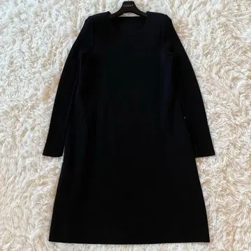 최근 모델 폭시 시에나 울 100% 빅 사이즈 42 원피스