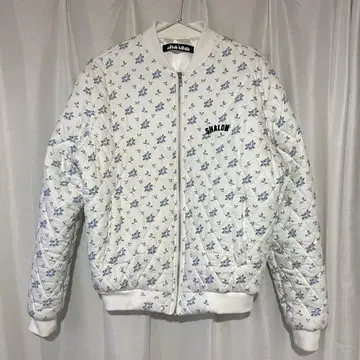 shalom 꽃무늬 퀼팅 점퍼 MESSY FLOWER JUMPER