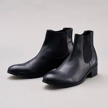 PADRONE 파드로네 사이드 고어 부츠 40 블랙