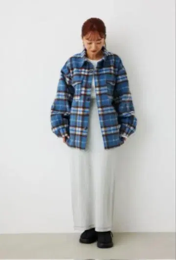 샤기 CPO 루즈 자켓