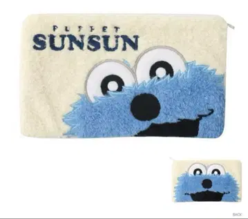 퍼펫 스 모코모코 플랫 파우치