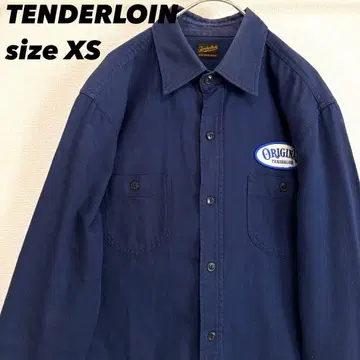 [ 레어 구하기 어려움 ] 텐더 로인 프론트 로고 긴팔 셔츠