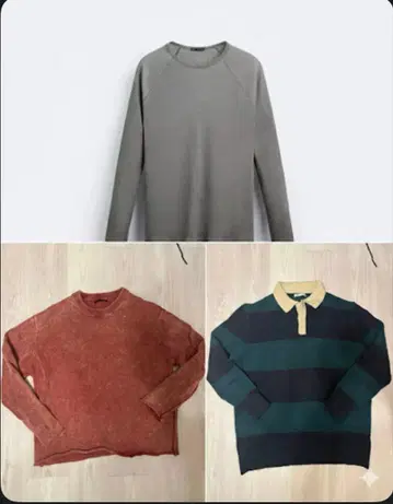 자라 ZARA 트레이닝복 니트 롱T 묶음 판매