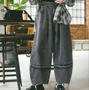 니코앤드 [NKJ 2025AW] 리메이크 배럴 데님