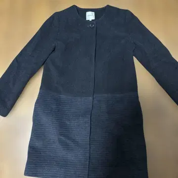 INDIVI 블랙 롱 코트 사이즈 40