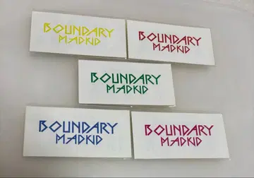 BOUNDARY 스티커