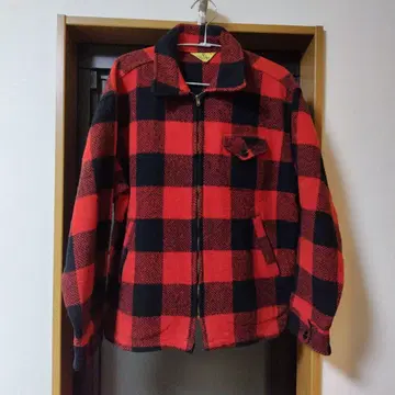 Yorke 플란넬 자켓 M 빨검 체크