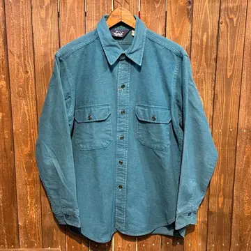 80s 90s LLBEAN 엘엘빈 USA 샤모아크로스 셔츠