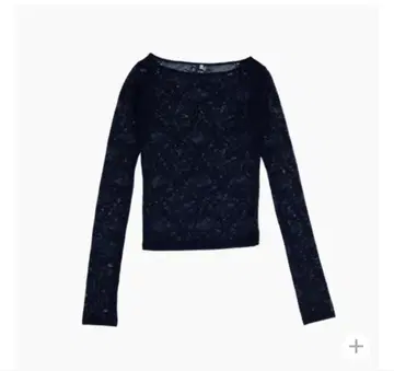 draw drawers Lace Boat Neck T-shirts