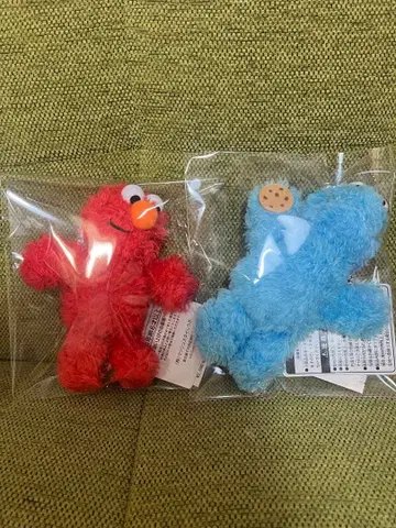 세서미 스트릿 마켓 쿠키 몬스터 엘모 2개 세트