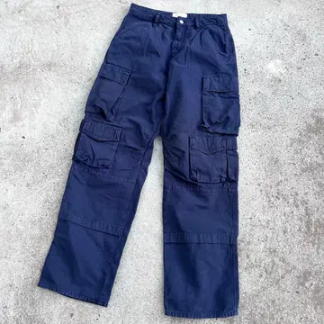 ZARA ORIGINS 카고 팬츠 네이비 US30