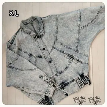 데님 자켓 돌먼 슬리브 XL