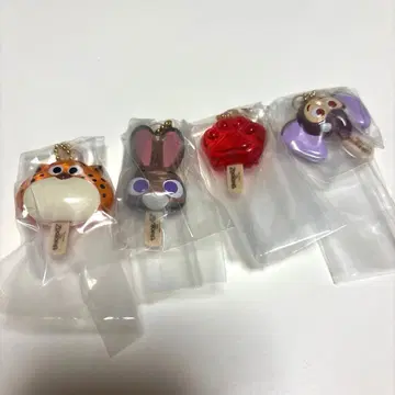 주토피아 아이스캔디 참 4개 세트