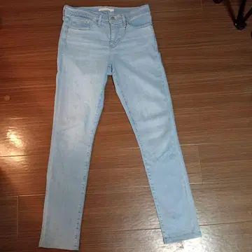 Levi's 라이트 블루 스키니 청바지