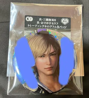 삼국무쌍 8 진 외출 대사 트레이딩 홀로그램 캔뱃지 곽가