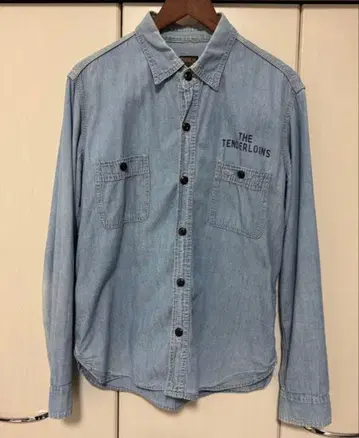 텐더 로인 초기 명작 샴브레이 셔츠 S