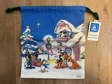 디즈니 크리스마스 복조리 레트로 클래식 미키 라벨 미니