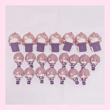 컬러풀 피치 카라피치 유리 오네무탄 나란분데스 가챠가챠