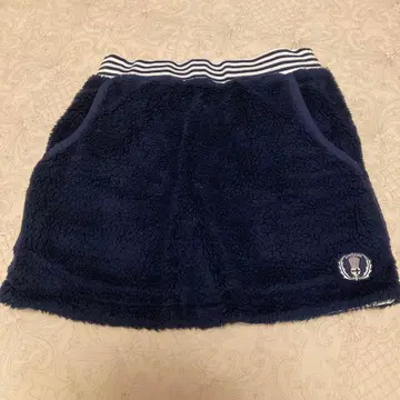 골프 여성용 스커트 네이비 화이트