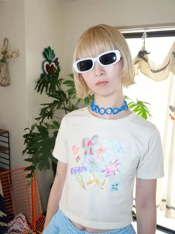 Lots of stickers Mini Tee